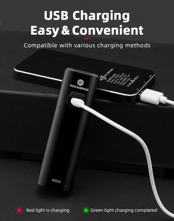 Bike Light Front Lamp USB Rechargeable LED 4800mAh Bicycle Light Waterproof Bicycle Light Set USB  Rechargeable Super Bright Bike Headlight For Night Riding Bracket 1000LM