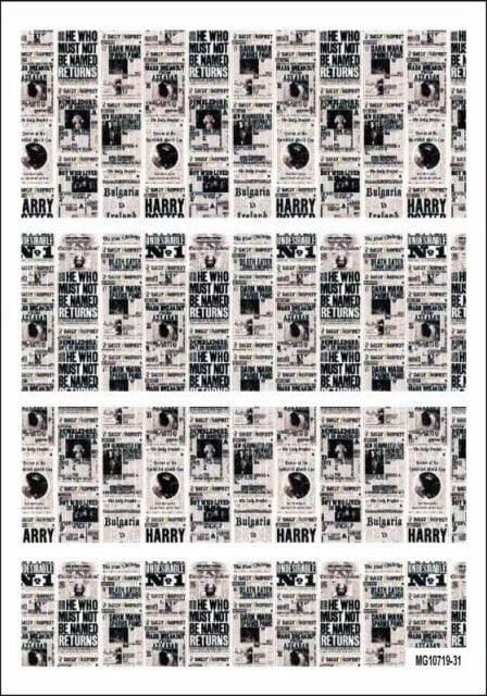 New Super Thin Self-Adhesive  Letter 3d Nail Decal Stickers Manicure Nail Art Decoration Accessories Holographic Old English Character Nail Self-Adhesive Sticker English Font Design Manicure Design Water Sliders Decorations Accessories