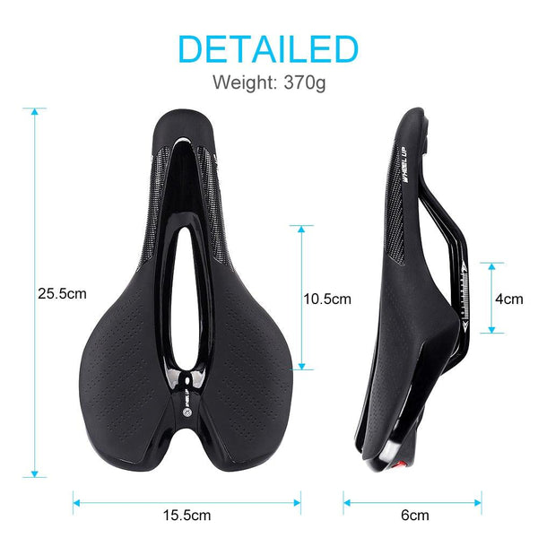 Road Bike Saddle Bicycle Seat With Warning Taillight USB Charging Mountain Cycling Racing PU Breathable Soft Seat Cushion Comfortable Bicycle Seat With Central Relief Zone Ergonomics Design Exercise Bike Seat