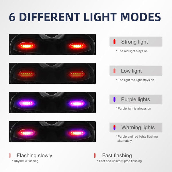 Road Bike Saddle Bicycle Seat With Warning Taillight USB Charging Mountain Cycling Racing PU Breathable Soft Seat Cushion Comfortable Bicycle Seat With Central Relief Zone Ergonomics Design Exercise Bike Seat