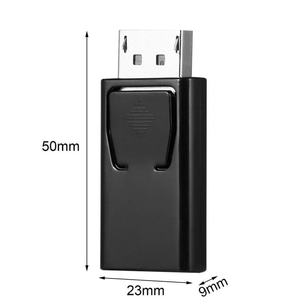 1 /10PCS 4K Hdmi-compatible 1080P Adapter  Revolution DP To HDMI Compatible With PC TV Laptop And Monitor