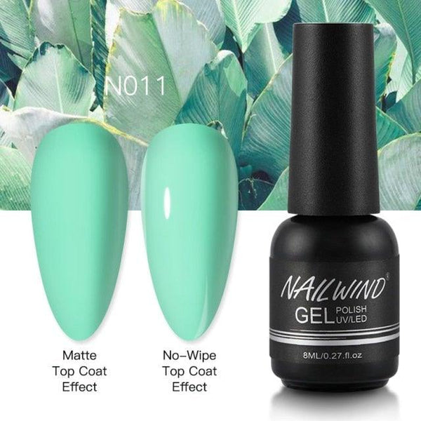 NEW TREND Modern fashion Red Gel Nail Polish For Nails  Permanent UV LED 8ml Matte Glossy High Quality Fashion Design For Women and Ladies