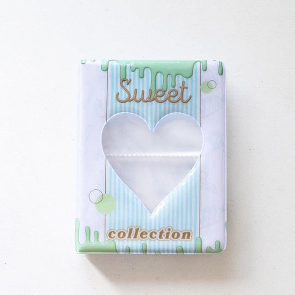 64 Pockets 3 Inches Photo Album Card Holder Receipt Storage Hollow Love Heart Photo Holder Business Card Bag Kpop Photocard Holder Book Polaroid Book Album Gifts For Valentines Day