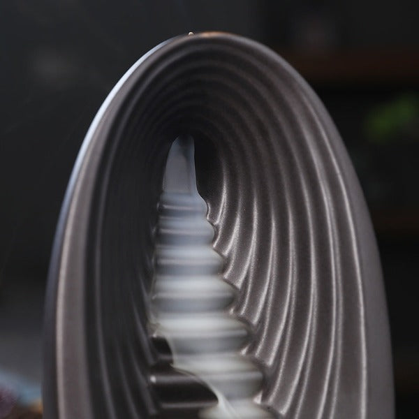 Cascading Backflow Waterfall Incense Burner