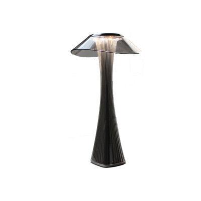 LED Table Lamp USB Charging Dimmable Protection Eyes Smart Touch Switch Bedside Lamps Transparent Crystal Creative Table Light Decorative Table Lamp Cute Study Lamps for Bedroom Décor