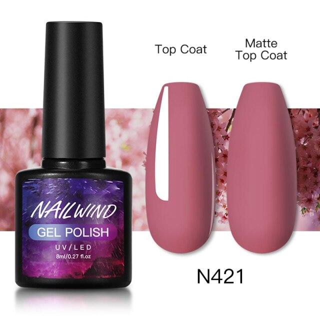 Luxury Womens Colorful Gel Nail Polish 8ml Semi Permanent UV/LED Glossy Effect Popular Design For Women and Girls in Fashion Style