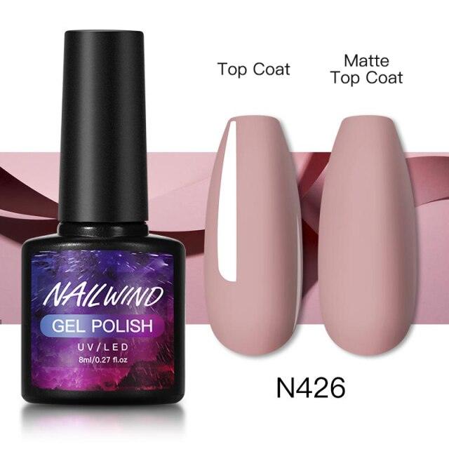 Luxury Womens Colorful Gel Nail Polish 8ml Semi Permanent UV/LED Glossy Effect Popular Design For Women and Girls in Fashion Style