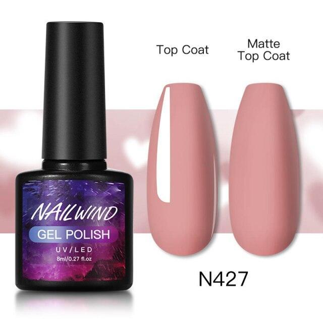 Luxury Womens Colorful Gel Nail Polish 8ml Semi Permanent UV/LED Glossy Effect Popular Design For Women and Girls in Fashion Style