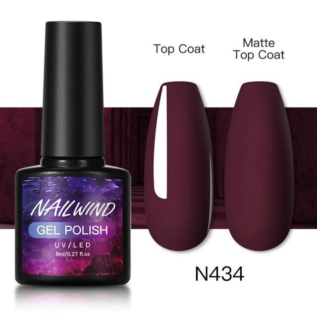 Luxury Womens Colorful Gel Nail Polish 8ml Semi Permanent UV/LED Glossy Effect Popular Design For Women and Girls in Fashion Style