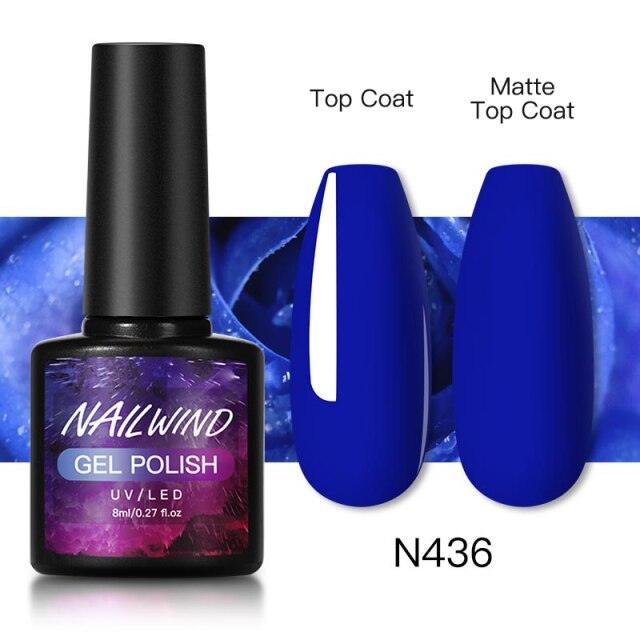 Luxury Womens Colorful Gel Nail Polish 8ml Semi Permanent UV/LED Glossy Effect Popular Design For Women and Girls in Fashion Style