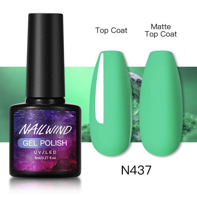 Luxury Womens Colorful Gel Nail Polish 8ml Semi Permanent UV/LED Glossy Effect Popular Design For Women and Girls in Fashion Style