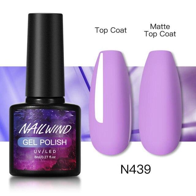 Luxury Womens Colorful Gel Nail Polish 8ml Semi Permanent UV/LED Glossy Effect Popular Design For Women and Girls in Fashion Style