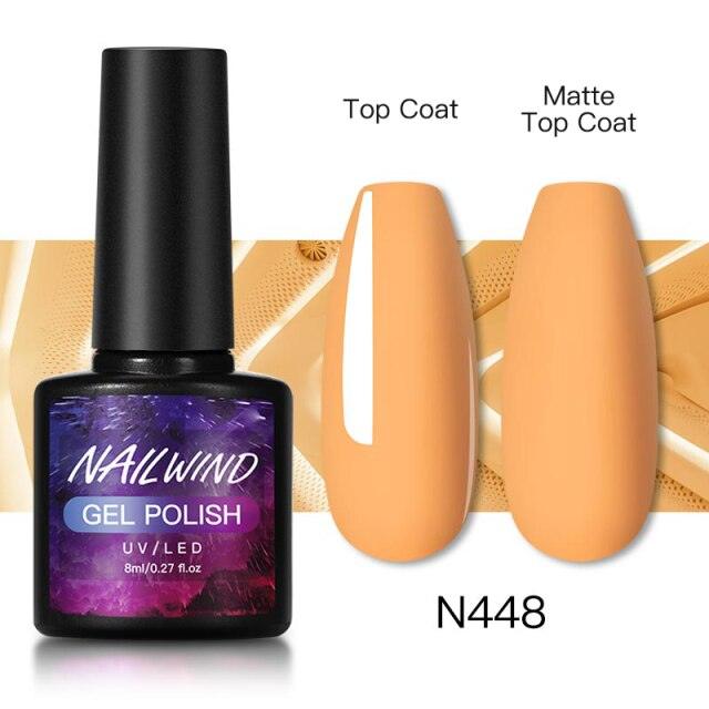 Luxury Womens Colorful Gel Nail Polish 8ml Semi Permanent UV/LED Glossy Effect Popular Design For Women and Girls in Fashion Style