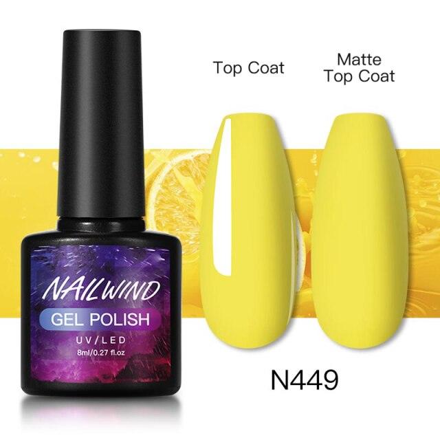 Luxury Womens Colorful Gel Nail Polish 8ml Semi Permanent UV/LED Glossy Effect Popular Design For Women and Girls in Fashion Style