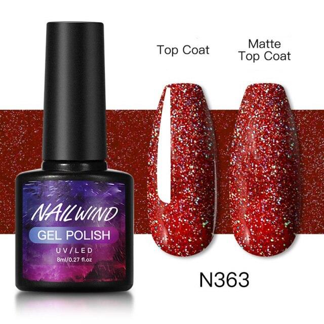 Luxury Womens Colorful Gel Nail Polish 8ml Semi Permanent UV/LED Glossy Effect Popular Design For Women and Girls in Fashion Style