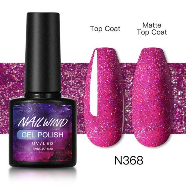 Luxury Womens Colorful Gel Nail Polish 8ml Semi Permanent UV/LED Glossy Effect Popular Design For Women and Girls in Fashion Style