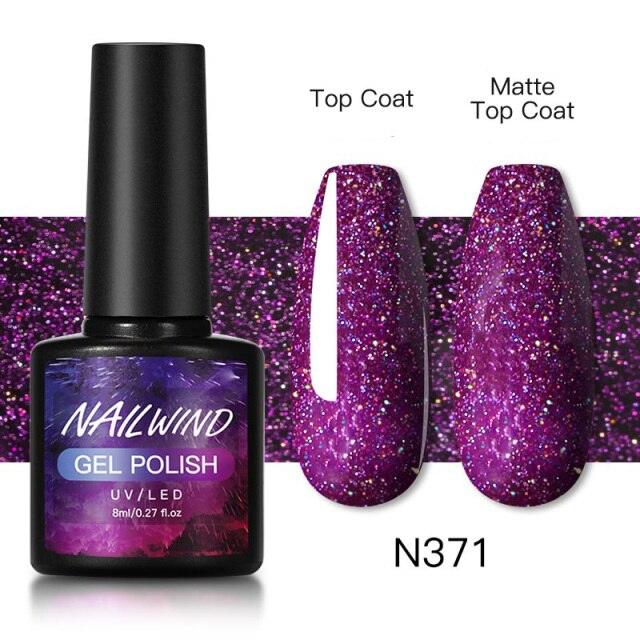 Luxury Womens Colorful Gel Nail Polish 8ml Semi Permanent UV/LED Glossy Effect Popular Design For Women and Girls in Fashion Style