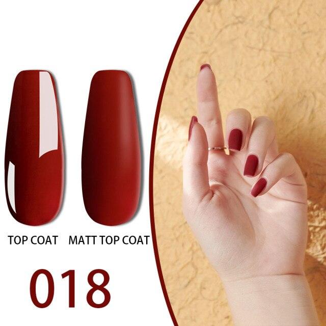 New Fashion Colorful Nail Gel Polish Glossy Matte High Effect Modern Manicure Design For Nails For Girls and Women