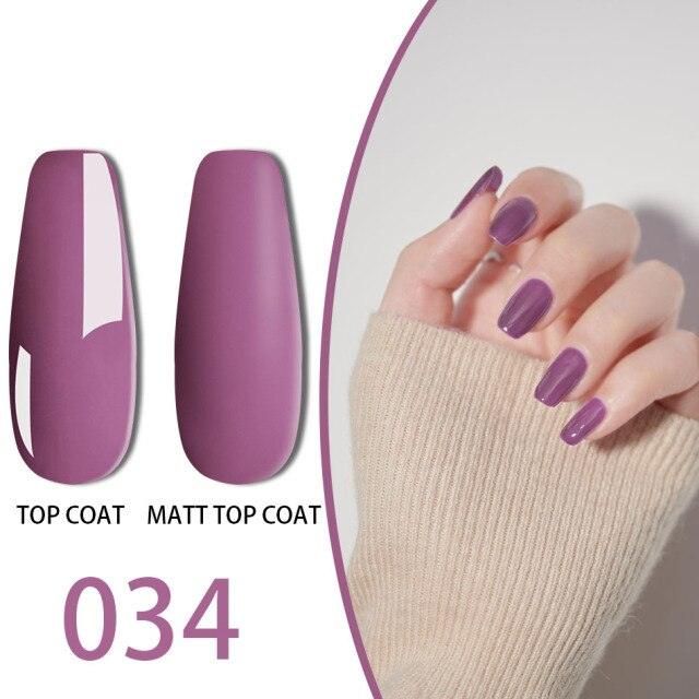 New Fashion Colorful Nail Gel Polish Glossy Matte High Effect Modern Manicure Design For Nails For Girls and Women