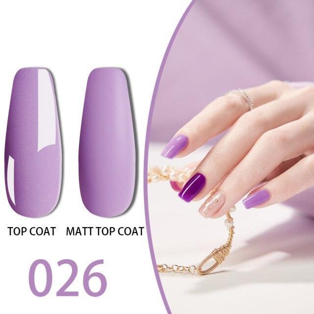 New Fashion Colorful Nail Gel Polish Glossy Matte High Effect Modern Manicure Design For Nails For Girls and Women