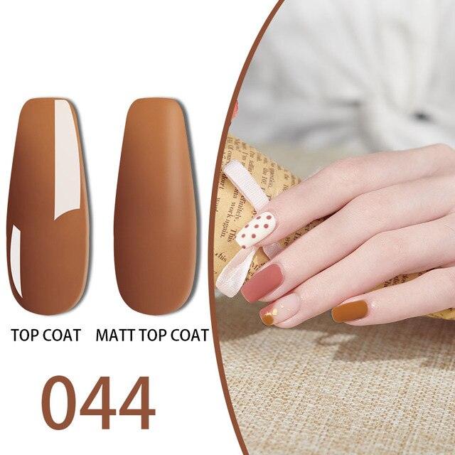 New Fashion Colorful Nail Gel Polish Glossy Matte High Effect Modern Manicure Design For Nails For Girls and Women