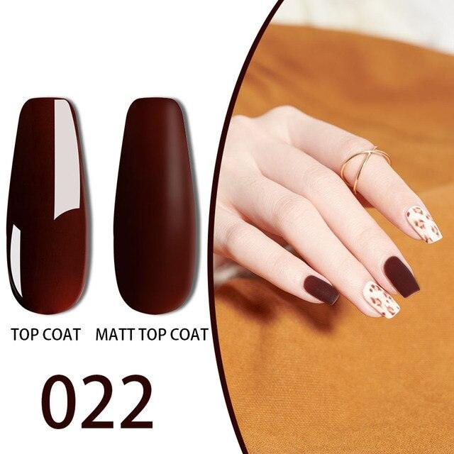 New Fashion Colorful Nail Gel Polish Glossy Matte High Effect Modern Manicure Design For Nails For Girls and Women