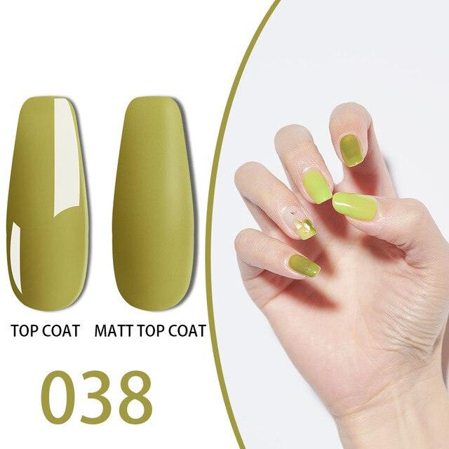 New Fashion Colorful Nail Gel Polish Glossy Matte High Effect Modern Manicure Design For Nails For Girls and Women