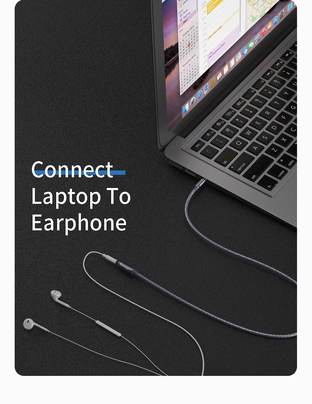 Audio Extension 3.5 mm Aux Cable Jack For Headphone Extender Cord