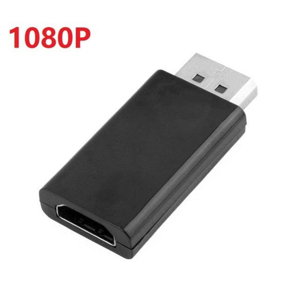 4K DP To HDMI-compatible 1080P Adapter And DP To HDMI-compatible DP Video Audio Connector For PC Laptop Monitor Projector