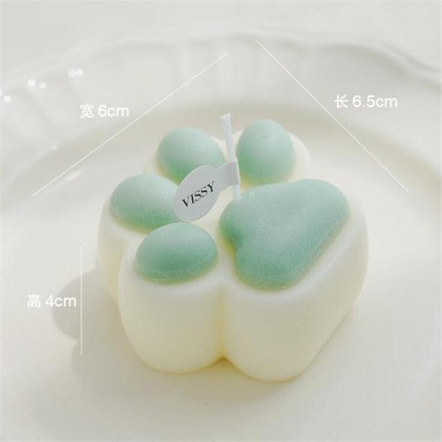 Handmade Scented Candles Creative Teddy Dog Candles Cute Bear Birthday Candles Bear Shaped Cool Candles Scented Funky Candles Aesthetic Candles Birthday Cake Decoration Cake Topper Decor For Baby ShoweAromatherapy Teddy Bear Shape Candle Gift