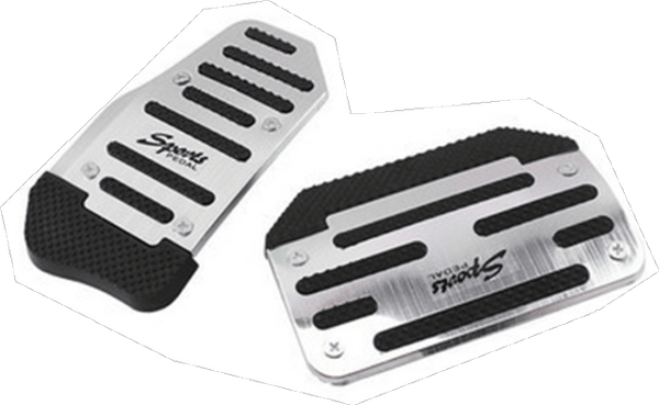 3Pcs/Set Universal Aluminum Manual Transmission Non-Slip Car Pedal Cover Set Kit Pedals Red Blue Silver Car Vehicle Sports Accelerator Brake No Drill Non-Slip Performance Car Rest Pedal Brake Auto Sports Gas Fuel Petrol Clutch Brake Pad Auto Accessories