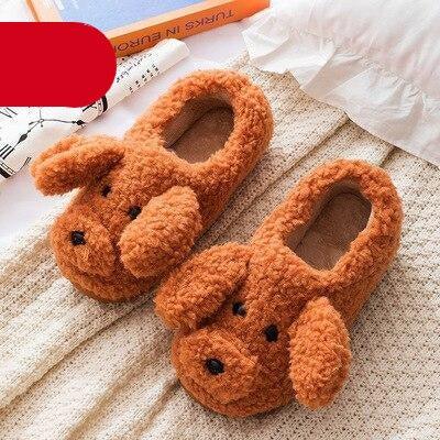 Couples Home Slippers Warm Cute Womans Mens Slipper Winter Shoes New Fashion Casual Fur Plush Slides Winter Slippers For Women House Slippers Fluffy Soft Comfy Fuzzy Slippers Faux Fur Plush Anti-Skid Slippers