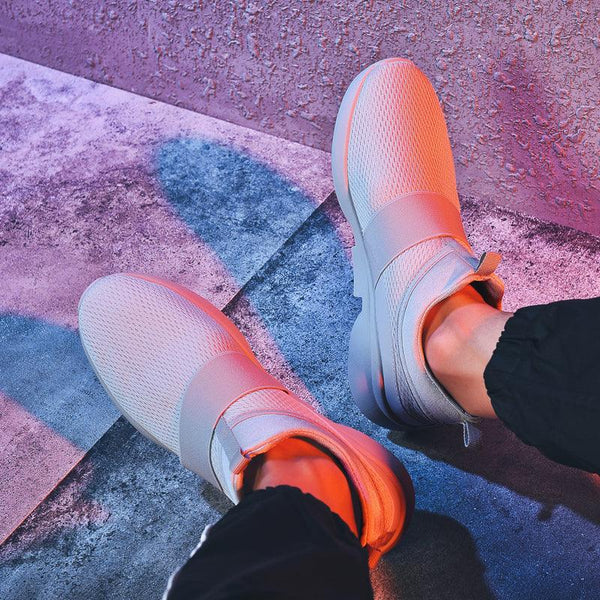 Mens Red Sneakers Flats Sport Footwear Couple Sneakers New Fashion Lovers Casual Lightweight Jogging Breathable Tennis Sport Shoes For Workout OutdoorWalking