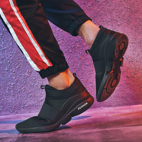 Mens Red Sneakers Flats Sport Footwear Couple Sneakers New Fashion Lovers Casual Lightweight Jogging Breathable Tennis Sport Shoes For Workout OutdoorWalking