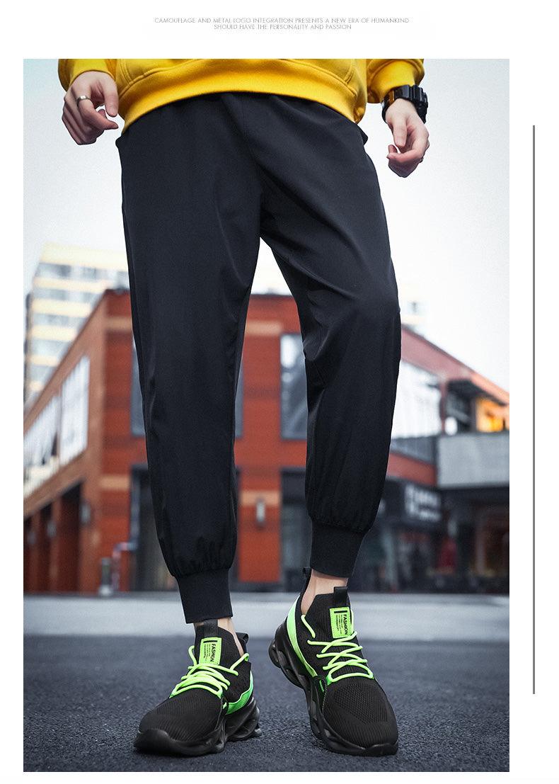 Men Fashion Breathable Sneakers Running Lightweight Casual Sport Shoes Slip On Breathable Walking Shoes Ultra Lightweight Casual Sport Gym Fashion Sneakers