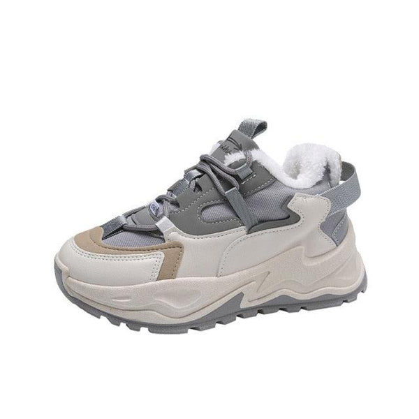 Casual Womens Blue Sneakers High Heels Platform Sports Shoes Autumn Thick Bottom Walking Breathable Vulcanized Shoes Luxury Tennis Sneakers Trainers Lace Up Fashion Design