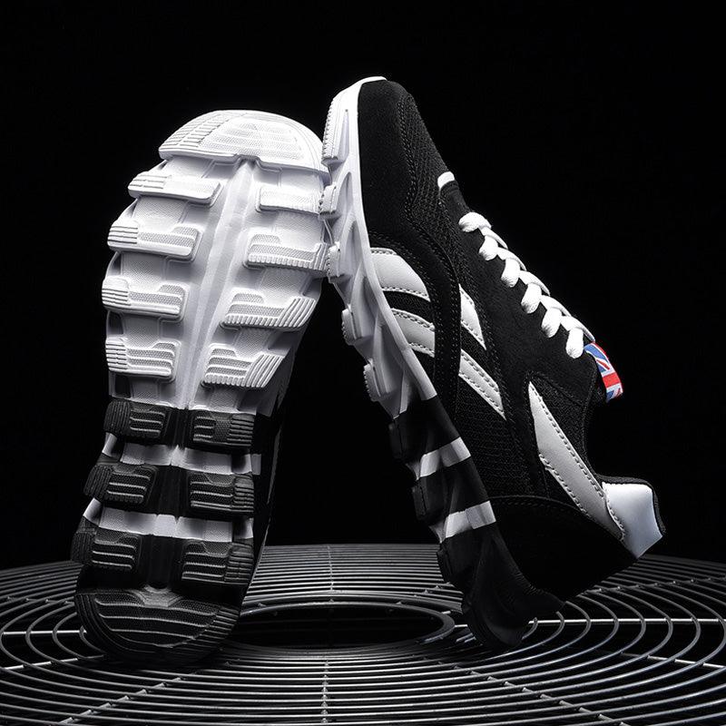 Fashion Mens Running Light Breathable Shoes Mens Sneakers Light Weight Running Elegant Soft Sneakers Comfortable Athletic Running Sneakers