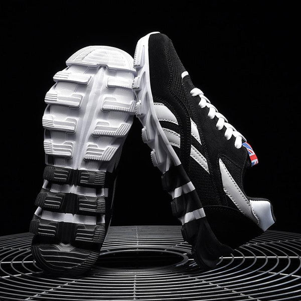 Fashion Mens Running Light Breathable Shoes Mens Sneakers Light Weight Running Elegant Soft Sneakers Comfortable Athletic Running Sneakers