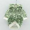 Money Print Dog Hoodie - FB