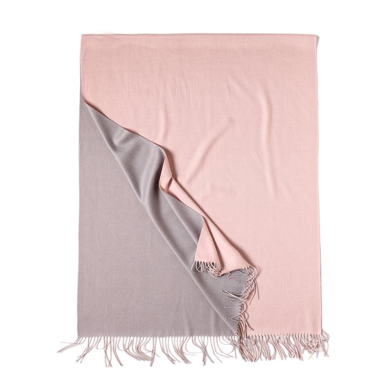 Fashion Winter Solid Soft Scarf Cashmere Lightweight Scarves Shawls Cashmere Escharpe Scarfs Lightweight Shawls Hijabs Shawls Escharpe Elegant Wrap Blanket Bandana Tassel For Lady