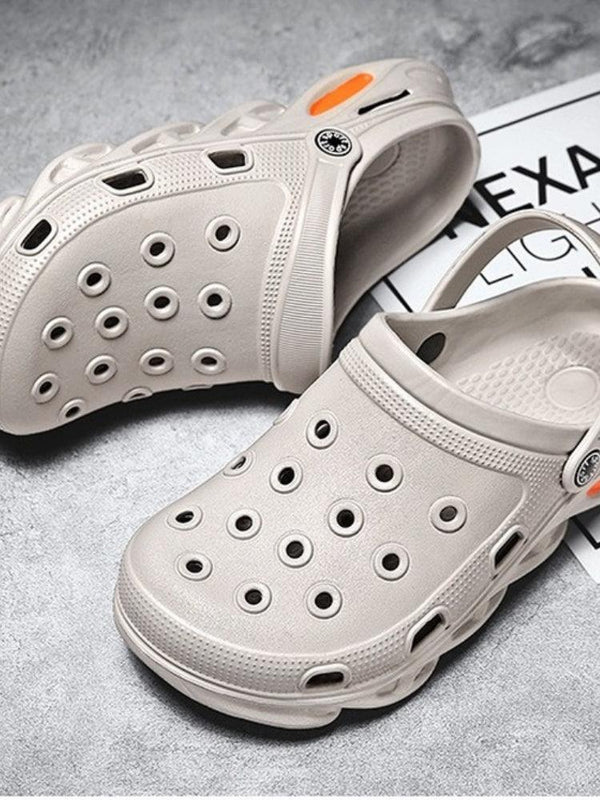 Outdoor Sandals Soft Sole Beach Shoes Mens And Womens The Same Style Suitable For Summer Platform Slippers Men Sports Sandals Men Outdoor Indoor Slippers Lightweight Sandals