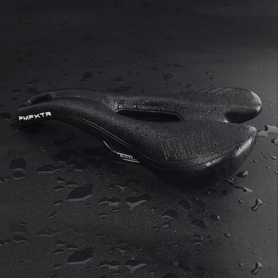 Bike Saddle Breathable Mountain Bike Seat PU Leather Bicycle Seat Cushion Sponge Filled Comfortable Cycling Saddle Replacement Soft Padded With Shock Absorbing Waterproof For Mountain Bike Road Bike