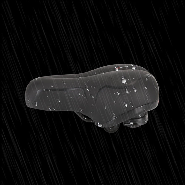 Breathable Leather Bicycle Saddle Cushion Comfortable Anti Slip And Weat Road Bike Sponge Filled Shockproof Bike Seat For Men Women Memory Foam Soft Bicycle Seats Cushion Dual Shock Absorbing Wide Bicycle Seat Replacement For Mountain Bike Road Bike