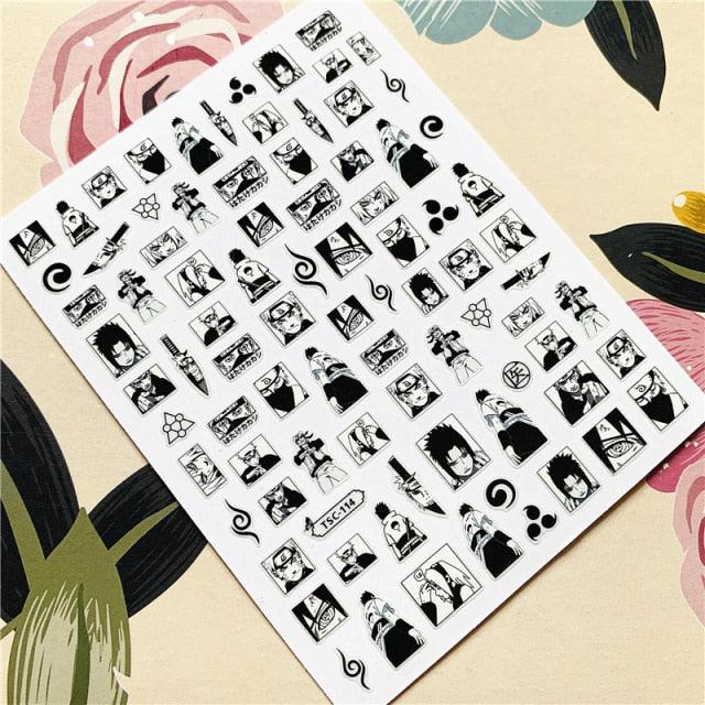 Cute rabbit Cute cat  Japanese Justice Girl 3D Back Glue Nail Sticker Nail Decoration Nail Art Nail Ornament Self Adhesive Nail Decals for Nail Art Decoration Including Hearts Stars Letters Bowknot Leaves Flowers Plants Fruits Butterflies for Woman