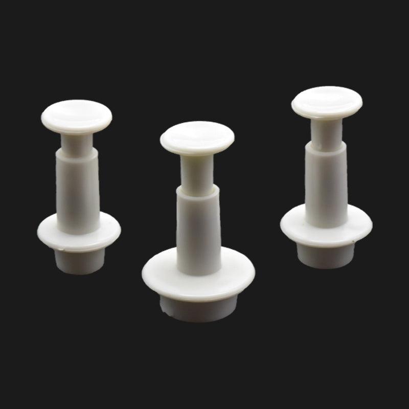 Fondant Cake Cookie Cutter Embossed Ejector Stamp Plunger Mold Kitchen Baking Cake Decorating Tools  Heart Shaped Cookie Mold Hand Press Cookie Dessert Cutter Pastry Decoration Tool Mooncake Maker