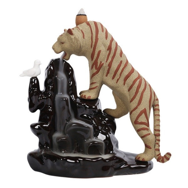 Bengal Tiger Backflow Incense Burner
