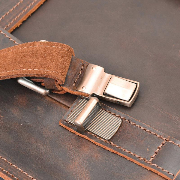 The Garth Backpack | Vintage Leather Backpack