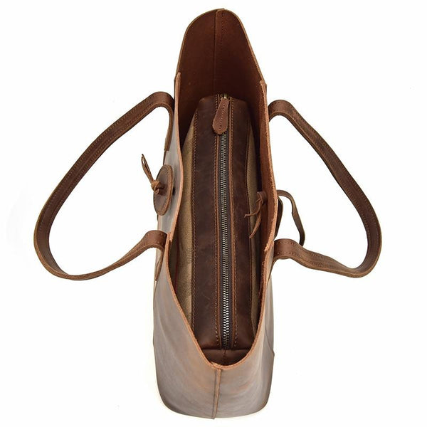 The Taavi Tote | Handcrafted Leather Tote Bag -