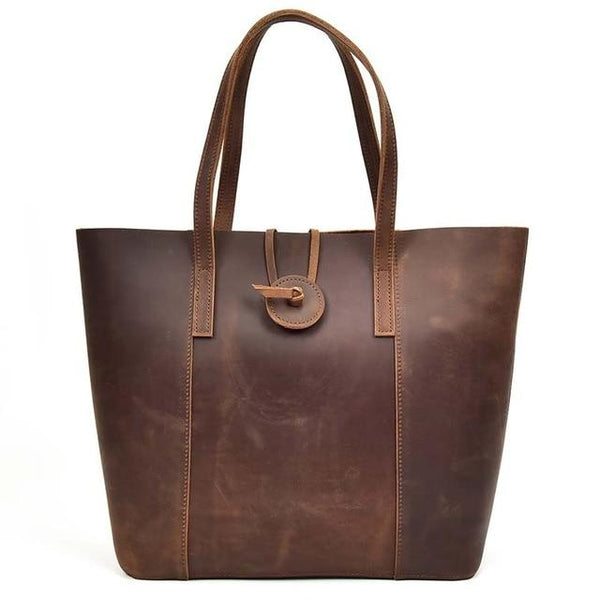 The Taavi Tote | Handcrafted Leather Tote Bag -