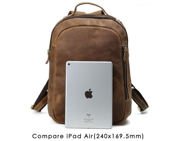 The Sten Backpack | Small Genuine Leather Backpack